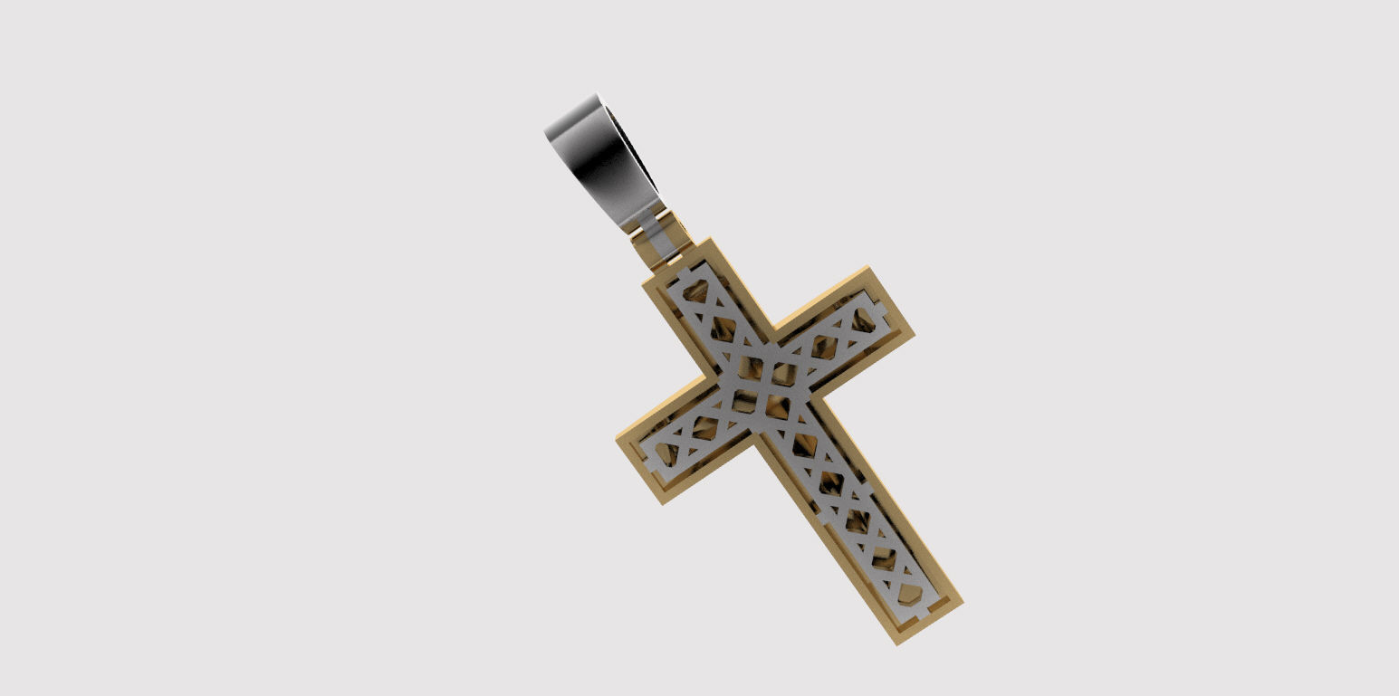 Cross 3D print model_1