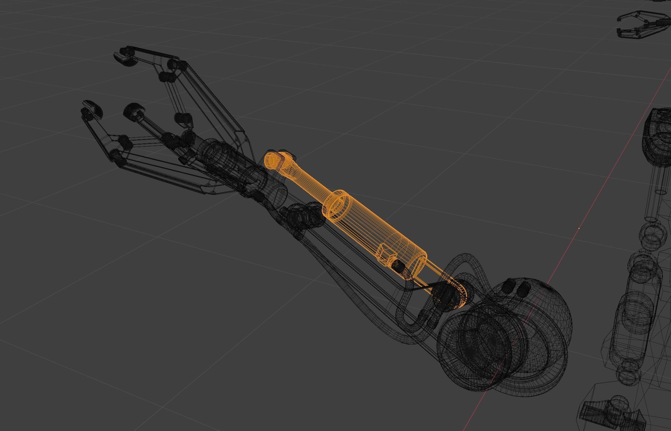 Robot Kitbash Hard Surface and Sculpted Mechs and Derelicts 3D model_7