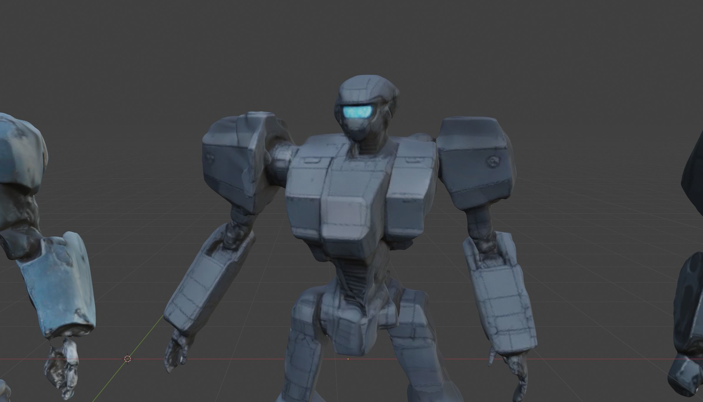 Robot Kitbash Hard Surface and Sculpted Mechs and Derelicts 3D model_15
