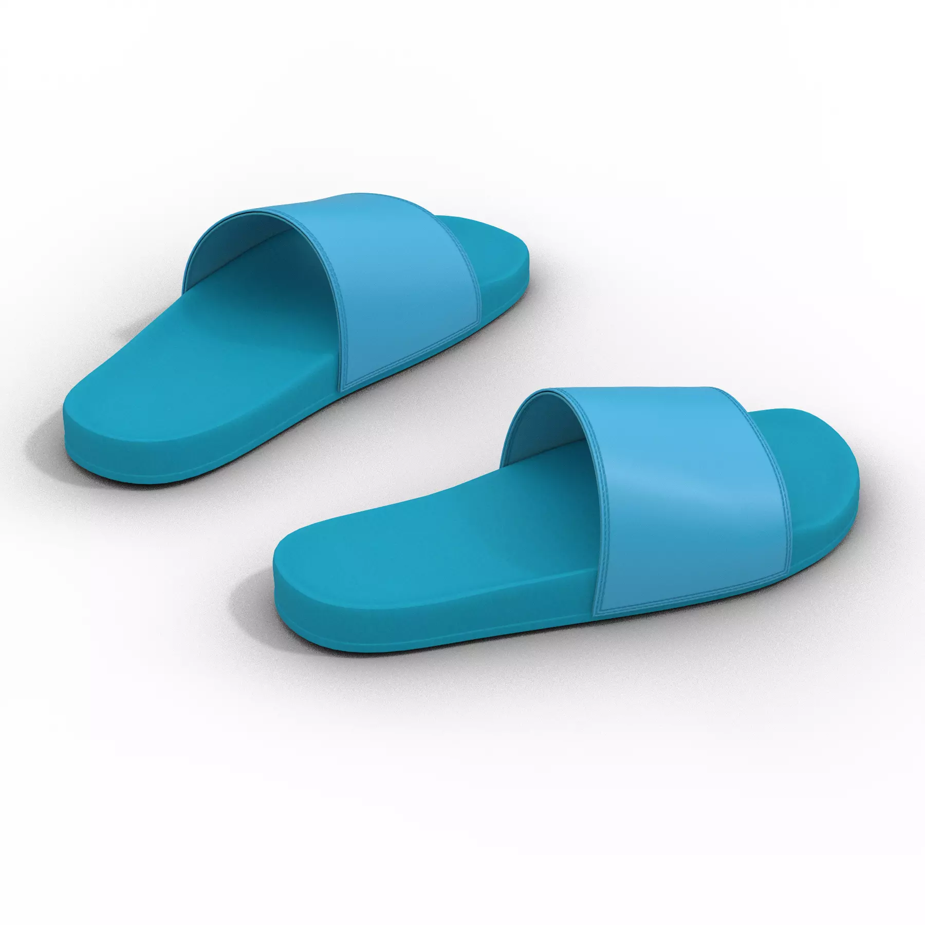 Slide Footwear 3D model