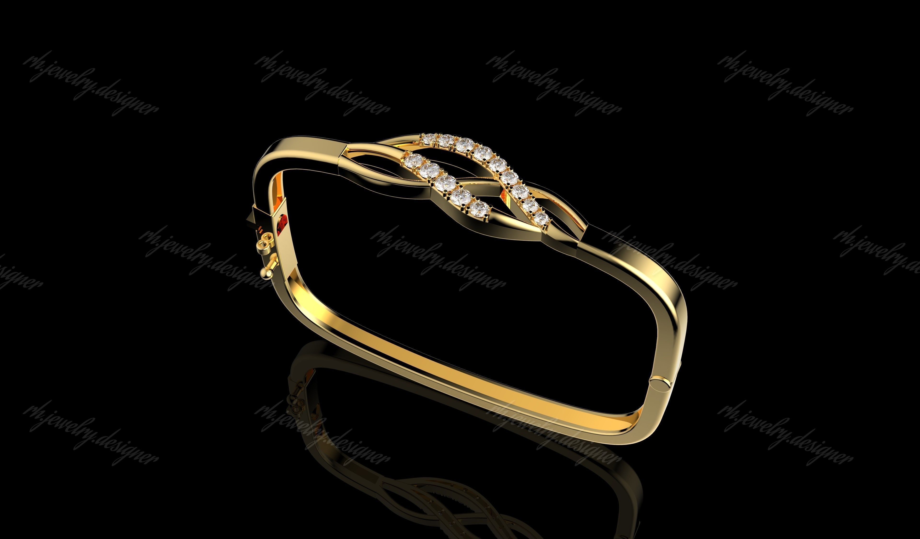 Gold N1175 3D print model_4