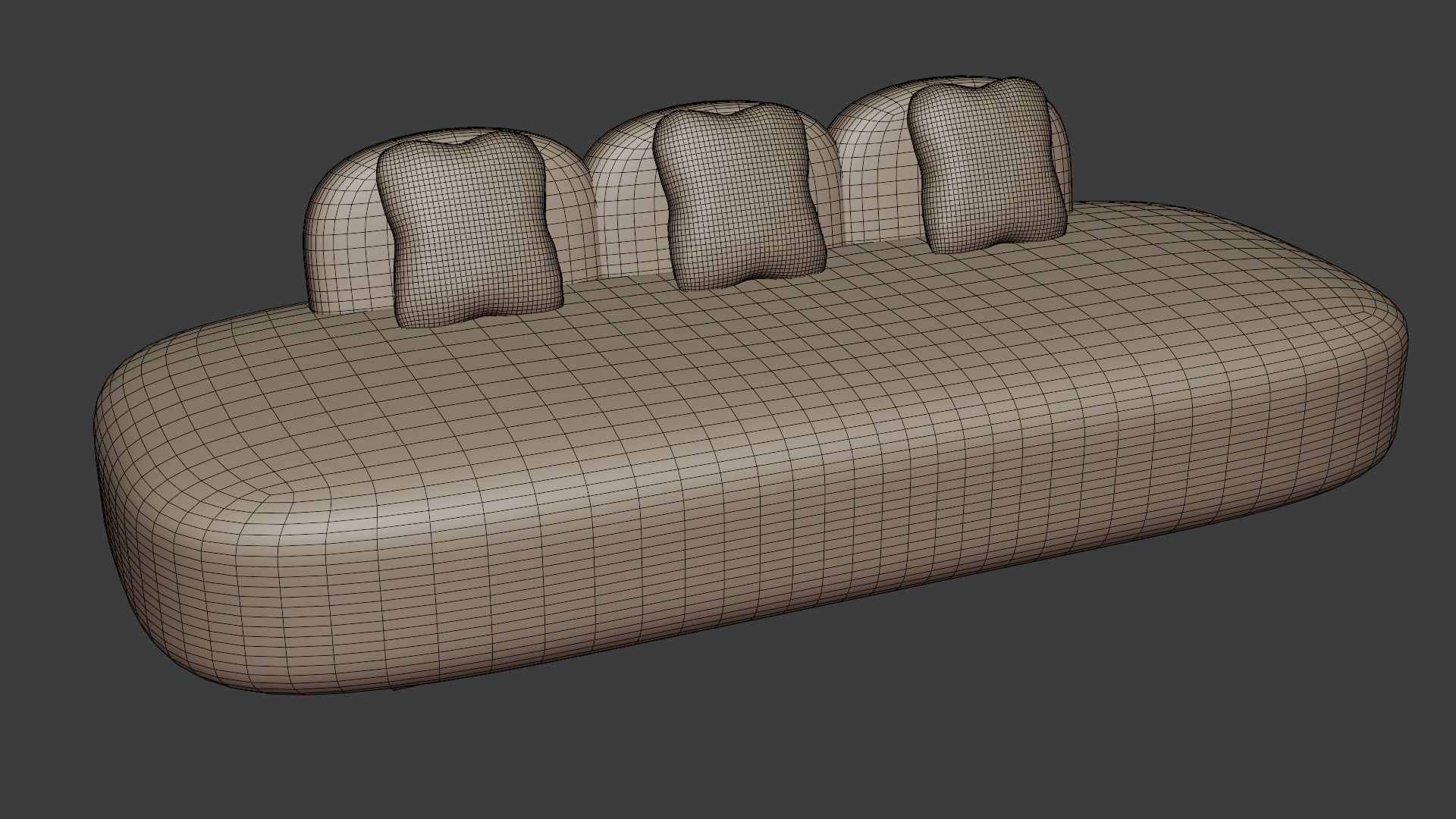 Compact soft sofa of small sizes 3D model_6
