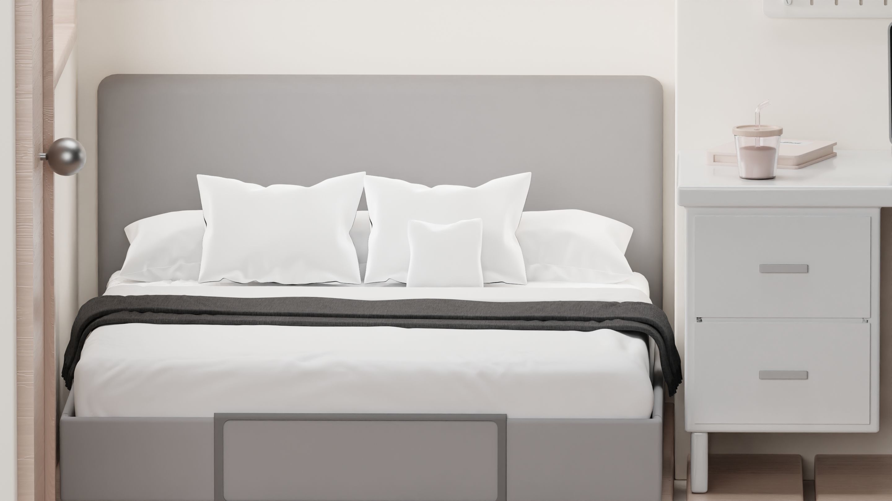 Bedroom interior 3D model_3