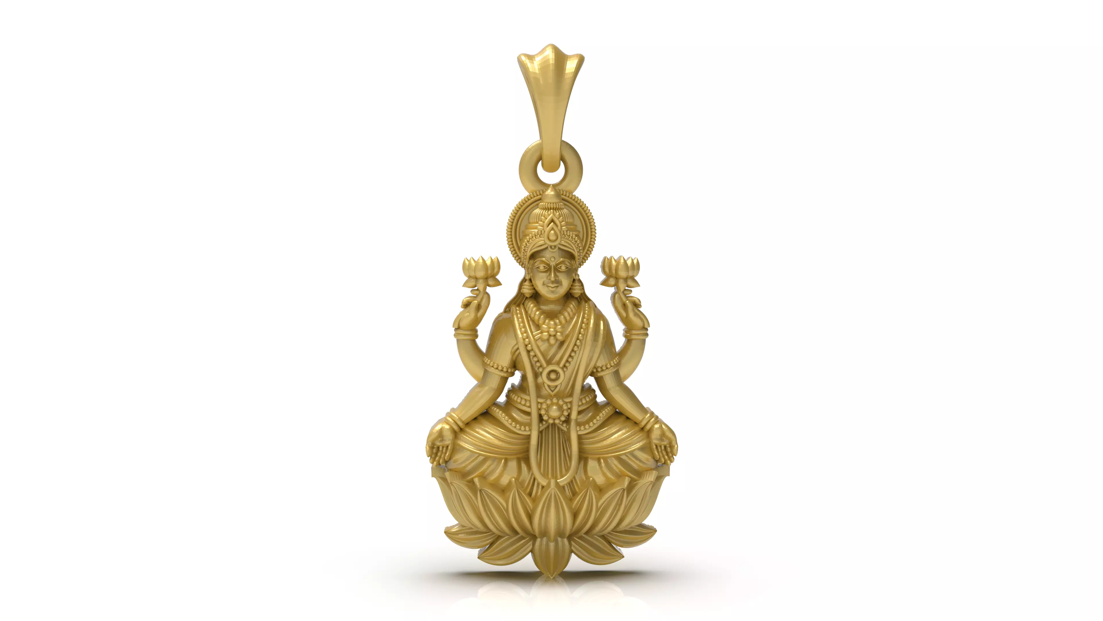 Laxmi pendant Artwork-88 3D print model_0