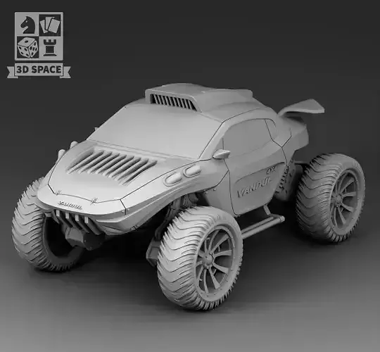 Futuristic Cars - Vandul 3D print model