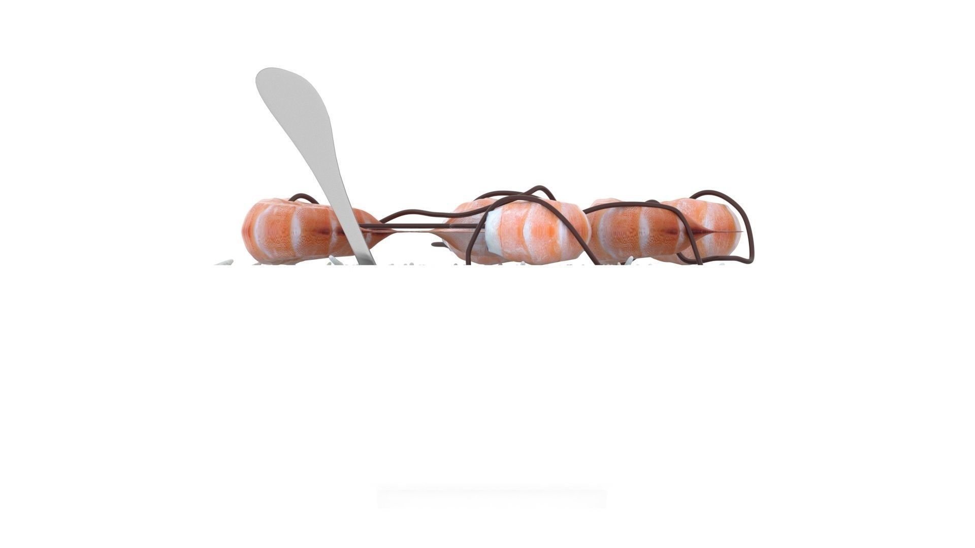 Rice With Shrimps 3D model_16