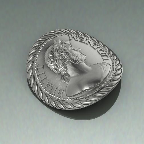 Coin N012499 3D print model_1