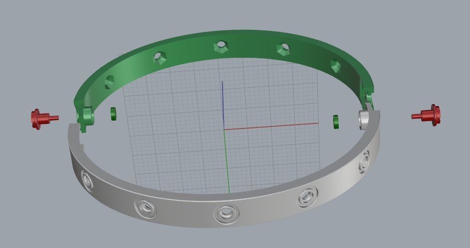 Bracelet N012490 3D print model_5