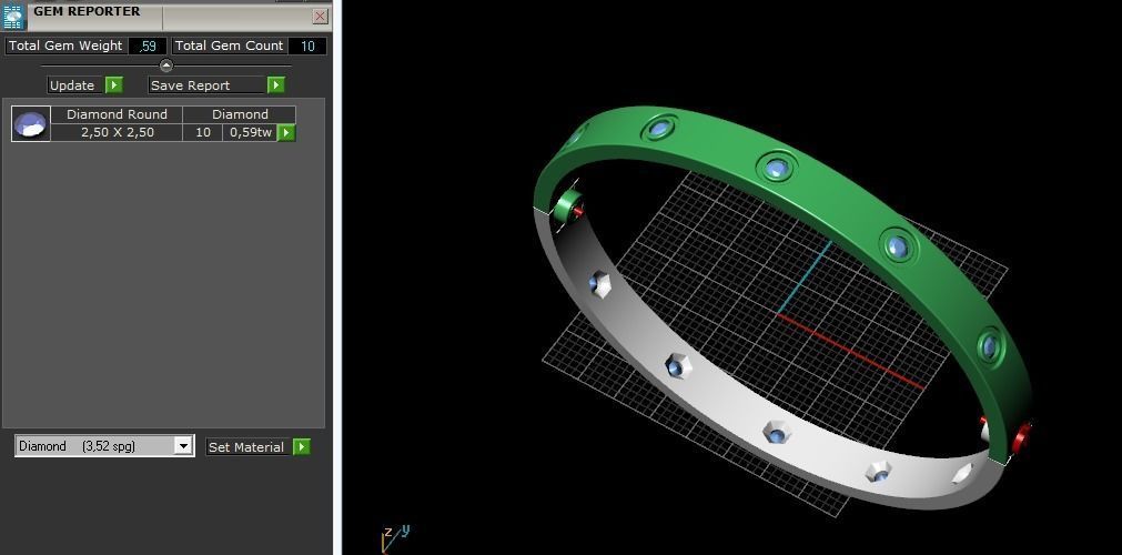 Bracelet N012490 3D print model_9