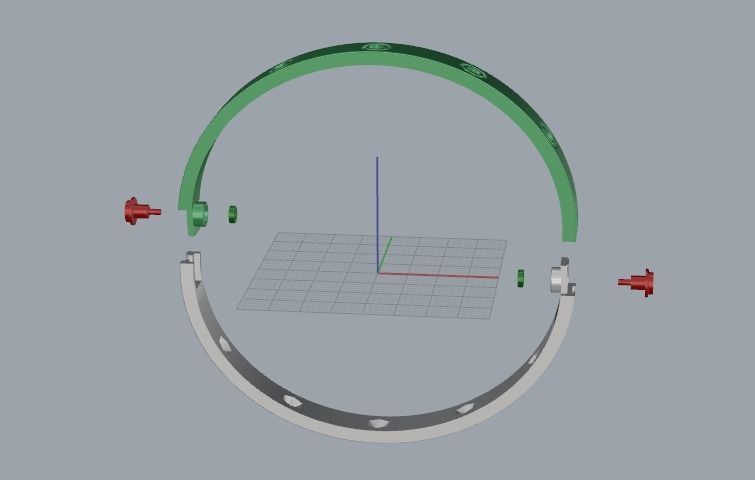 Bracelet N012490 3D print model_2