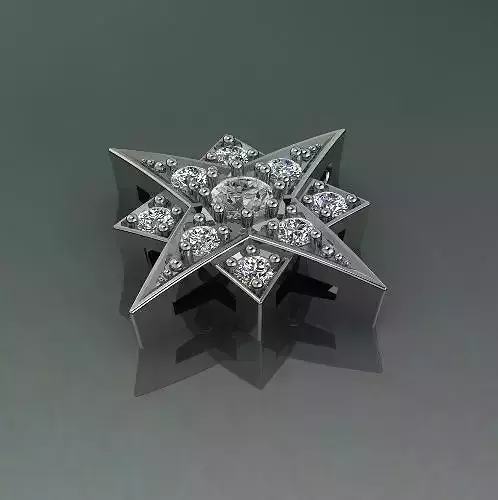 Pendant star N012488