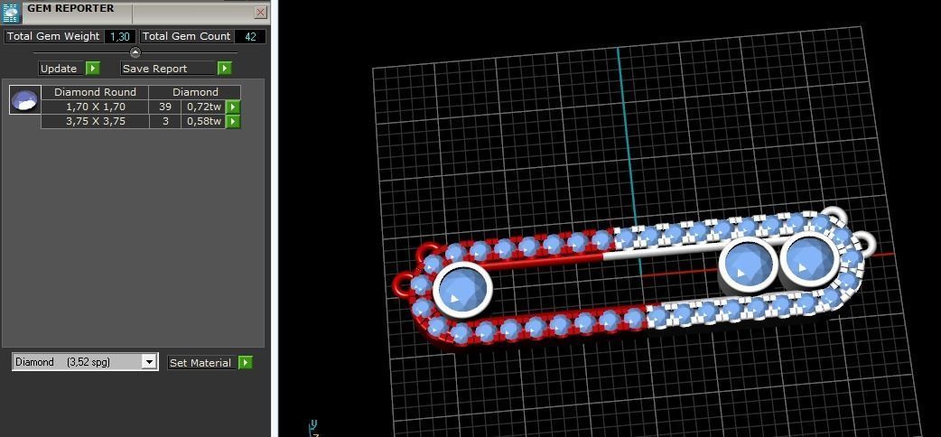 Pendant N012486 3D print model_9