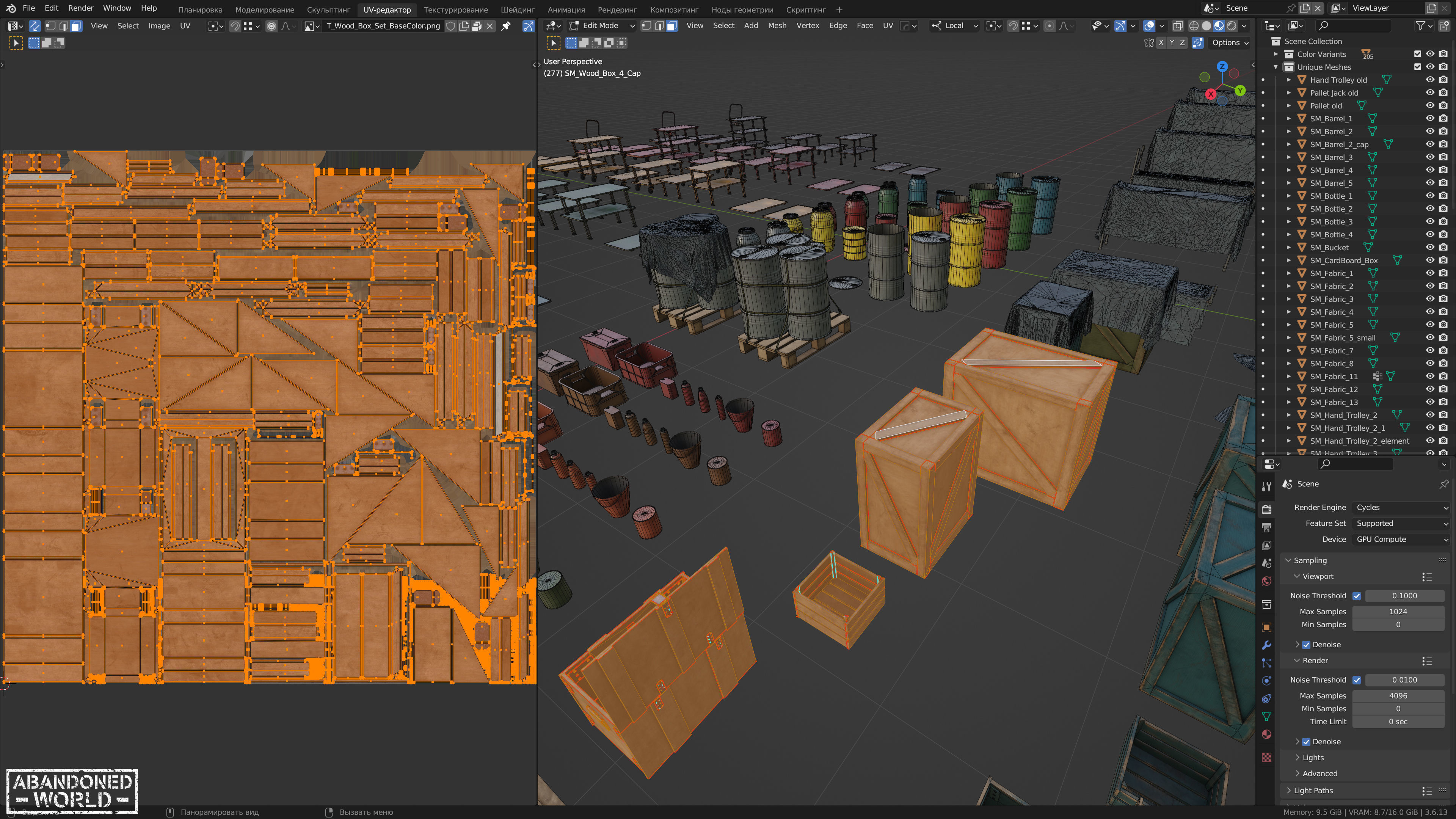 Warehouse Props Pack Low-poly 3D model_16