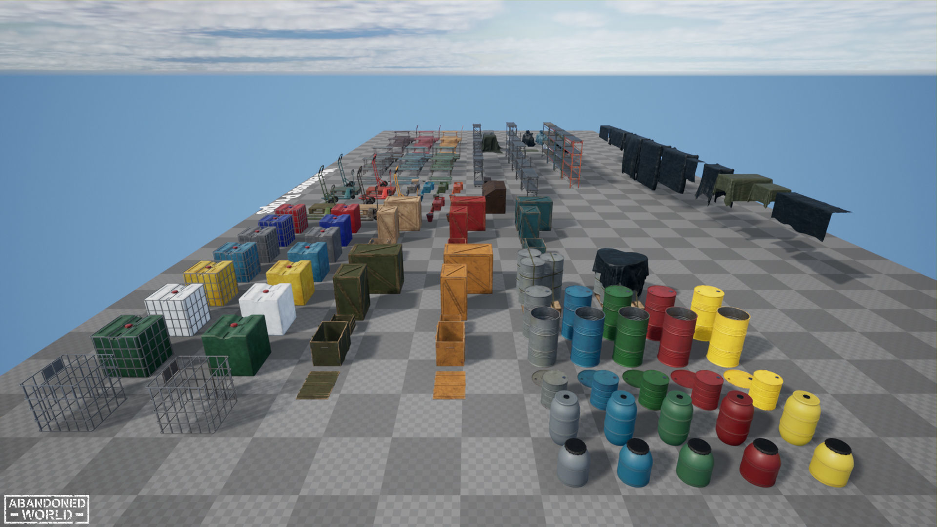 Warehouse Props Pack Low-poly 3D model_27