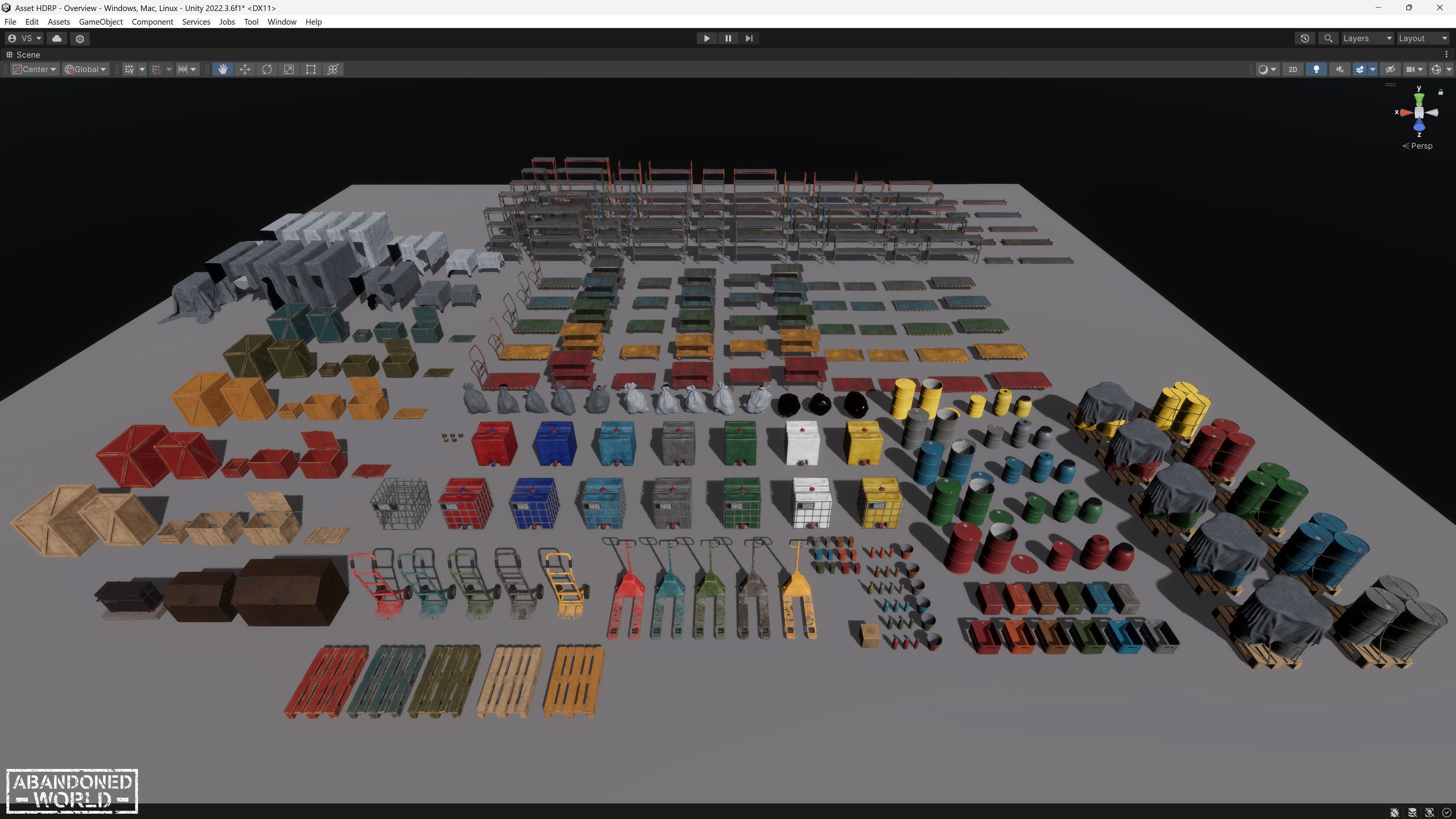 Warehouse Props Pack Low-poly 3D model_30