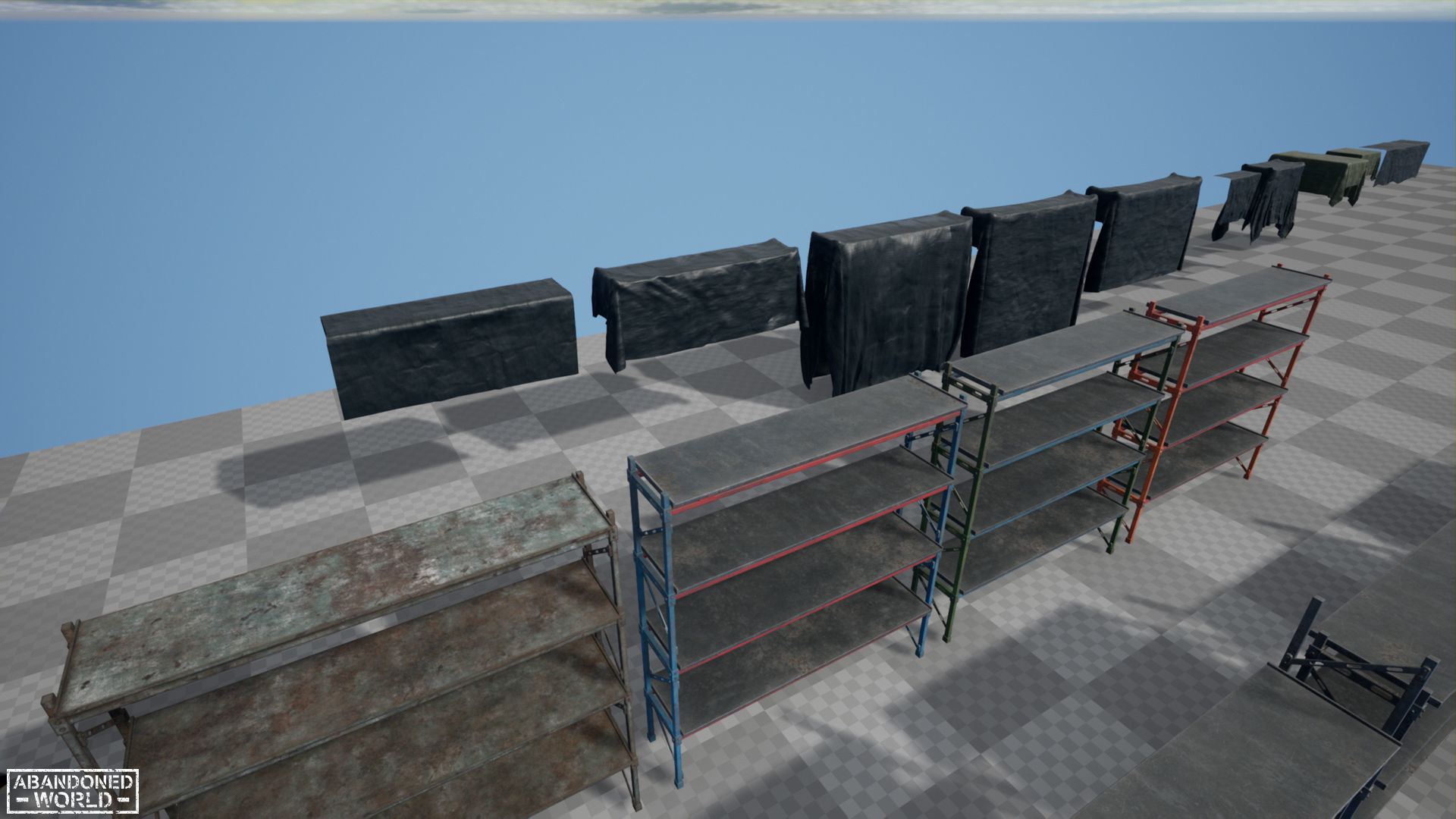 Warehouse Props Pack Low-poly 3D model_26