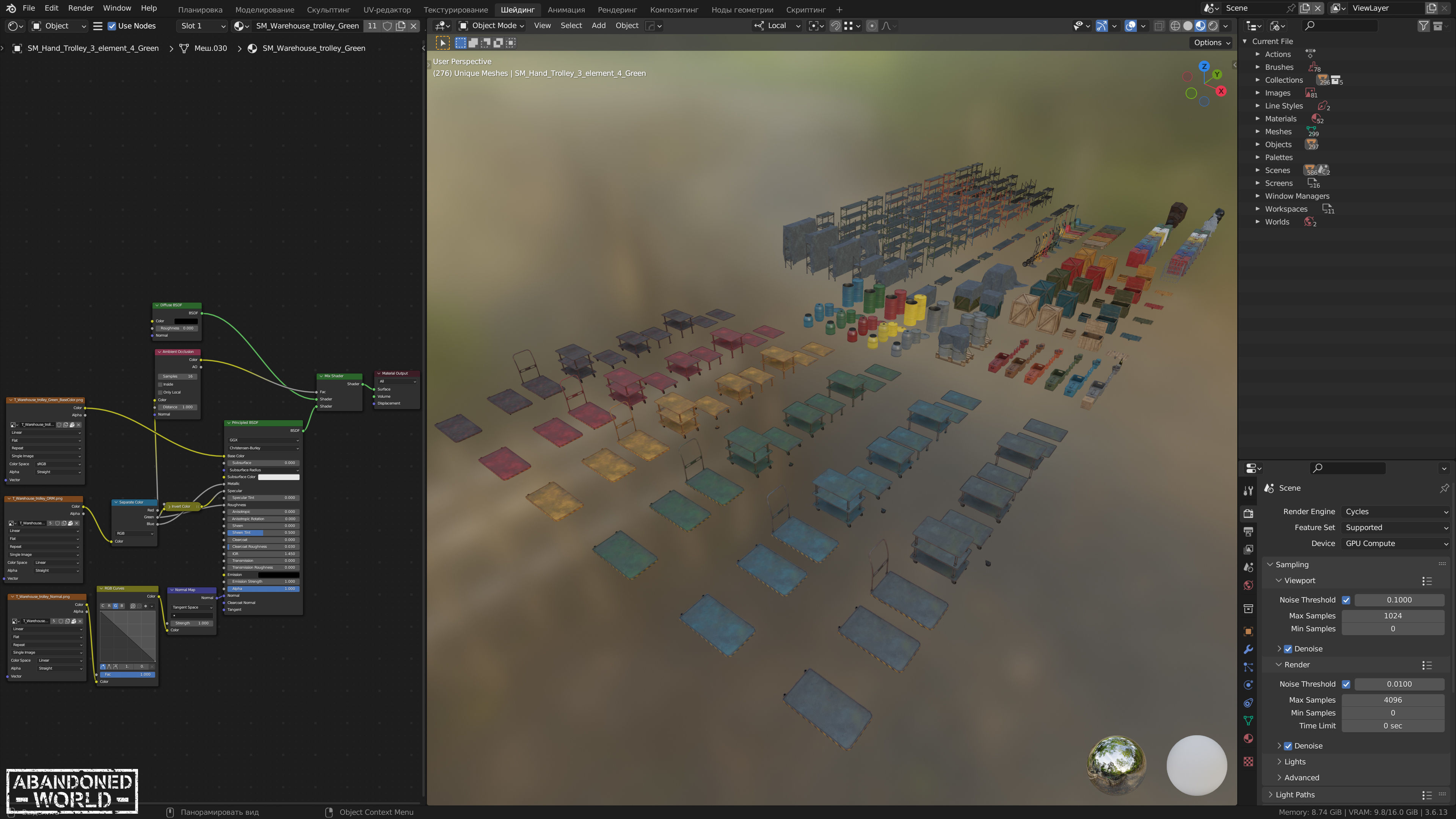 Warehouse Props Pack Low-poly 3D model_15