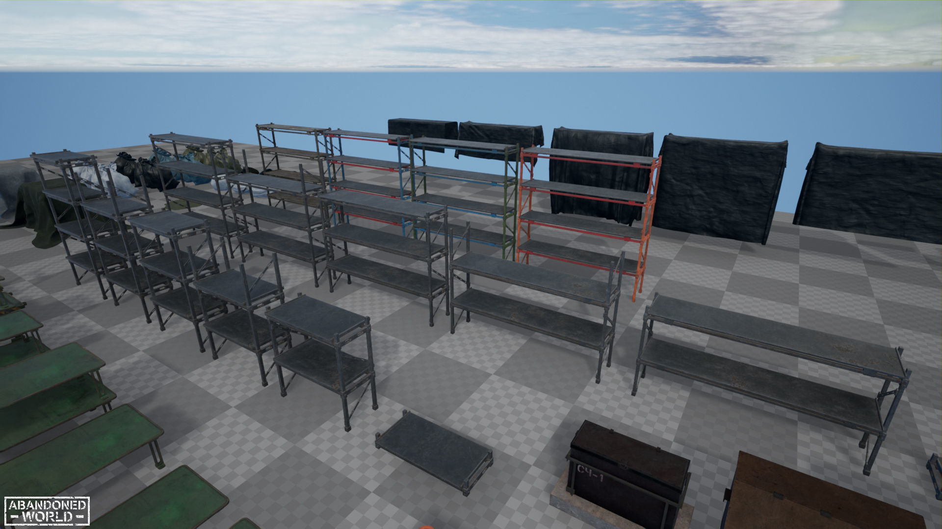 Warehouse Props Pack Low-poly 3D model_24