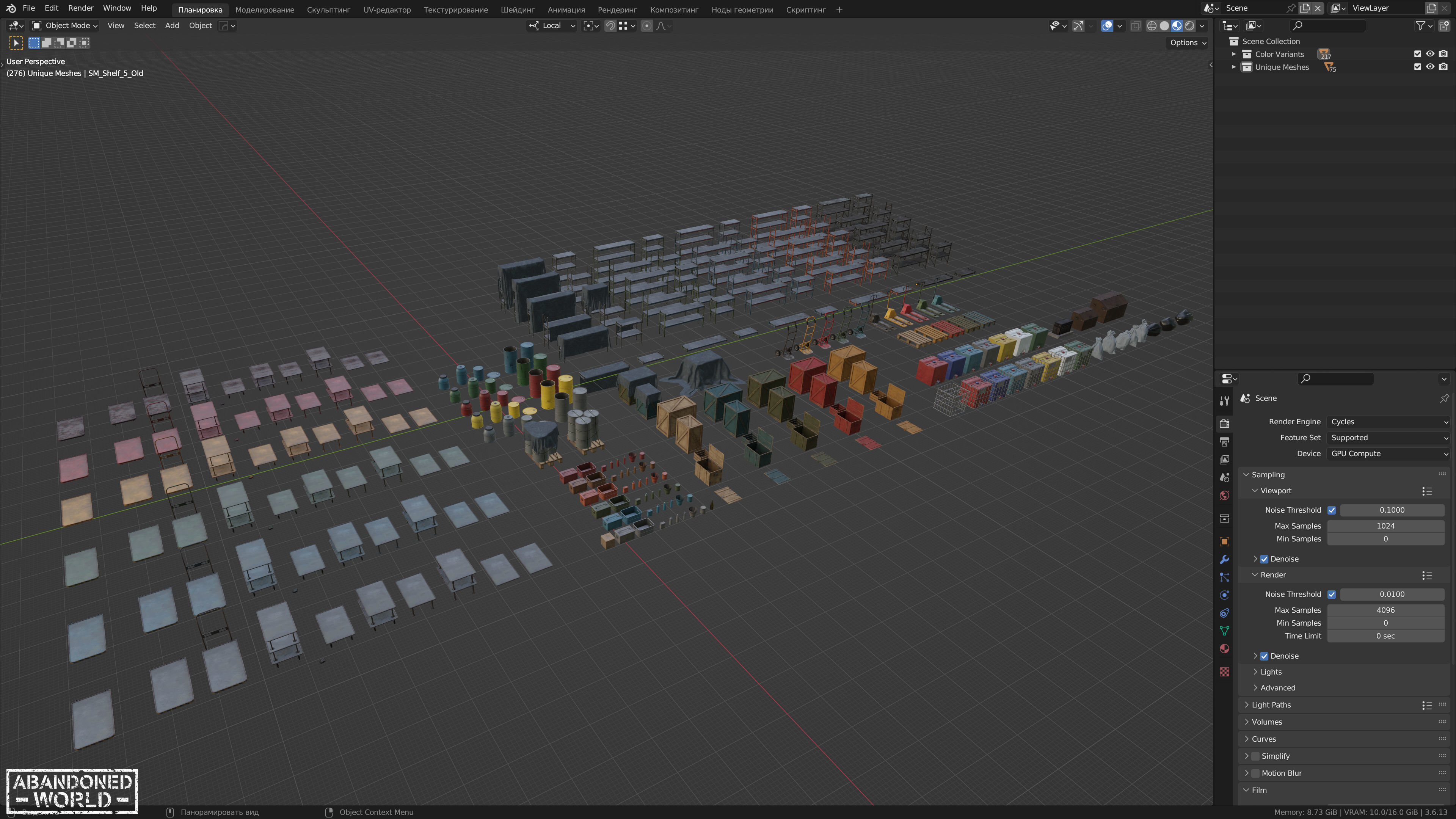 Warehouse Props Pack Low-poly 3D model_13