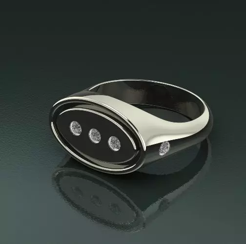 Ring N012480 3D print model_0