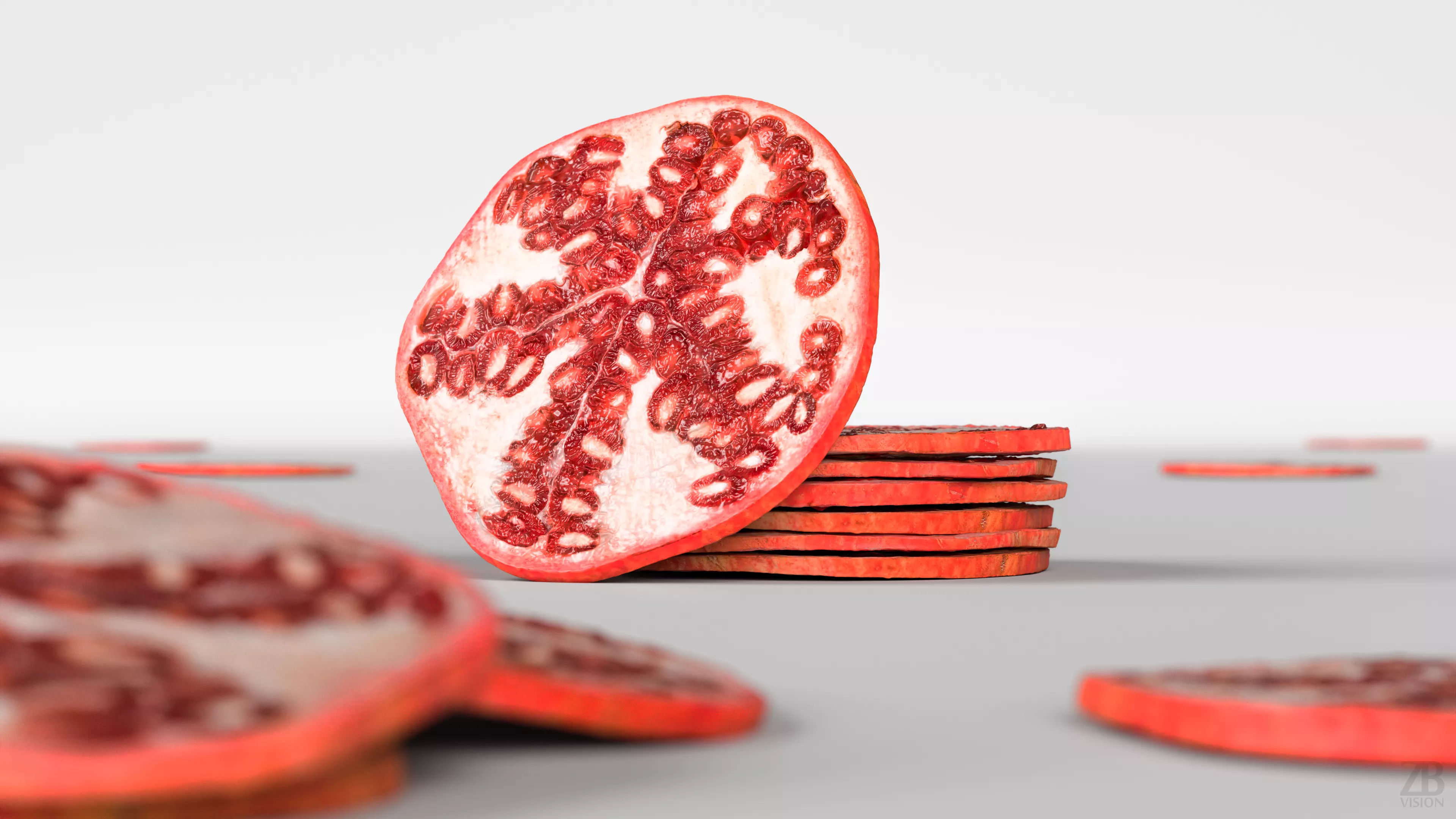 Pomegranate 007 3D model_1