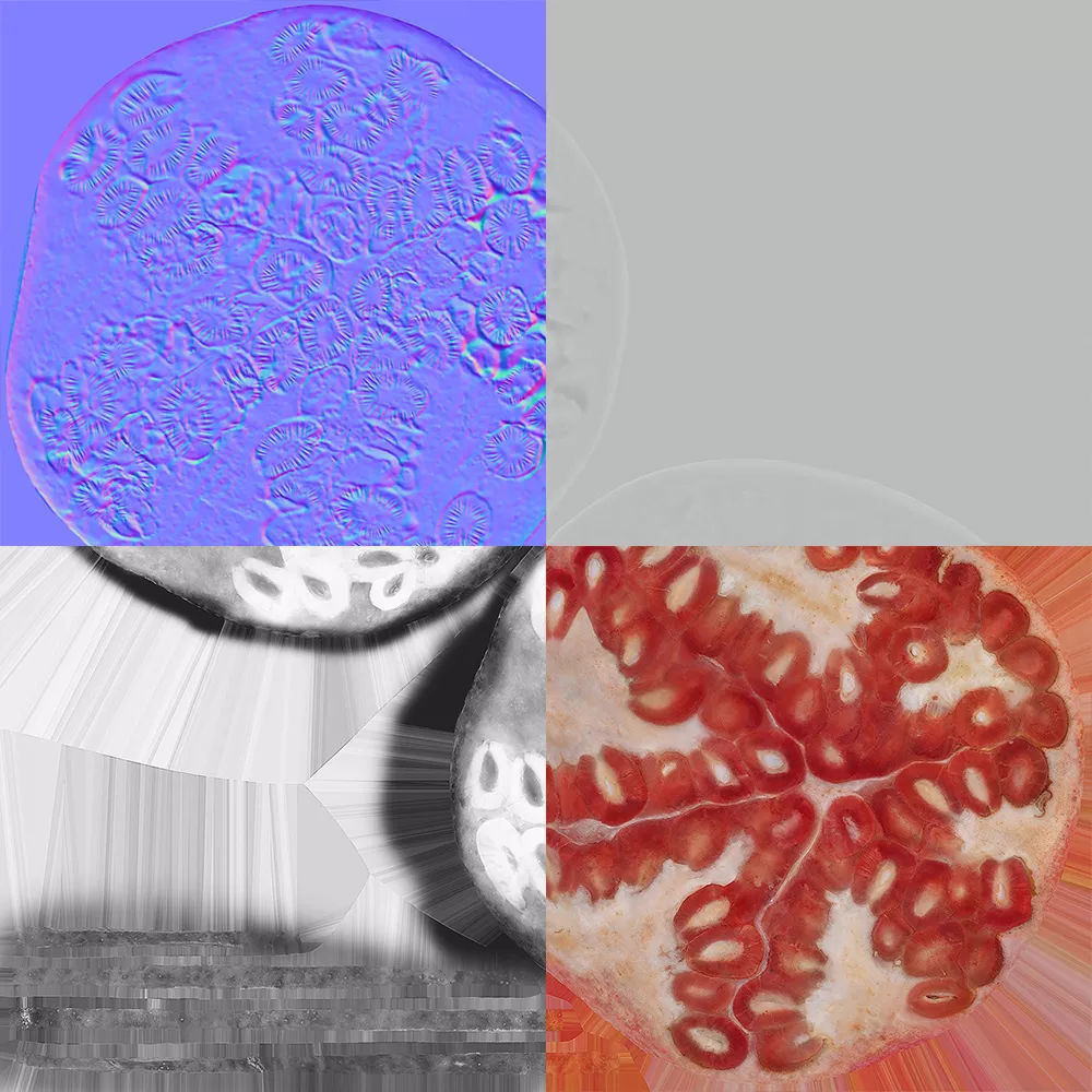 Pomegranate 007 3D model_8