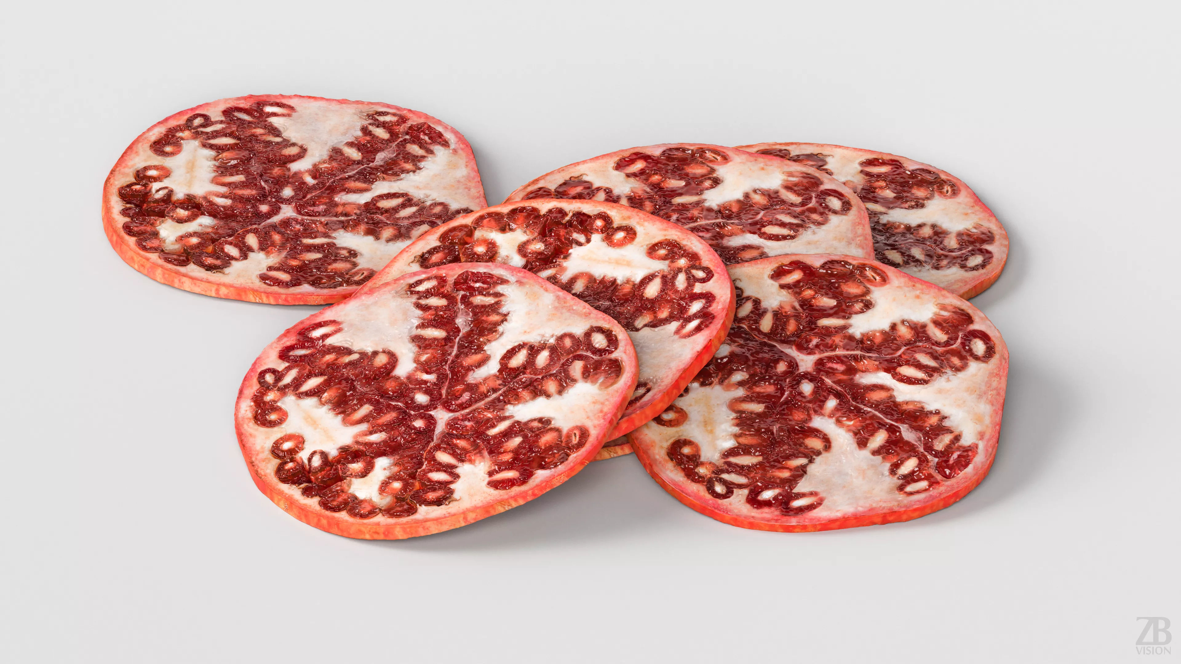 Pomegranate 007 3D model_2