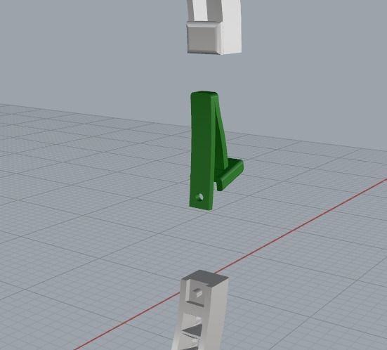 Bracelet with hearts N012581 3D print model_4