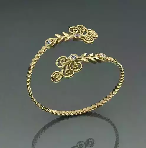 Bracelet with patterns N012580