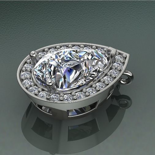 Pendant N012579 3D print model_1