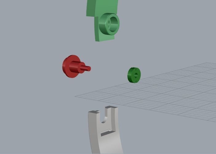 Bracelet without stones N012557 3D print model_4