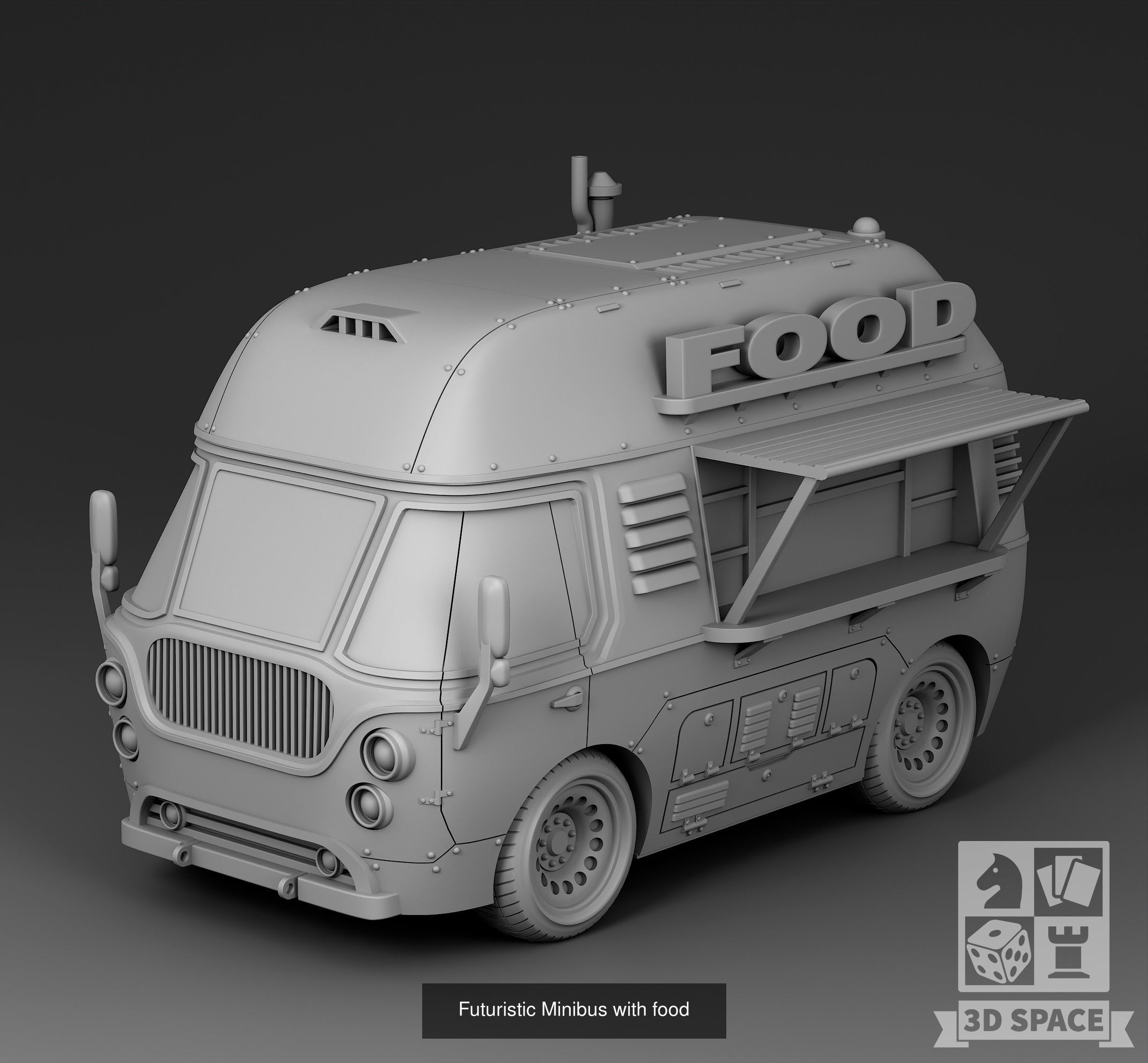 Futuristic cars 3D Model Collection_21