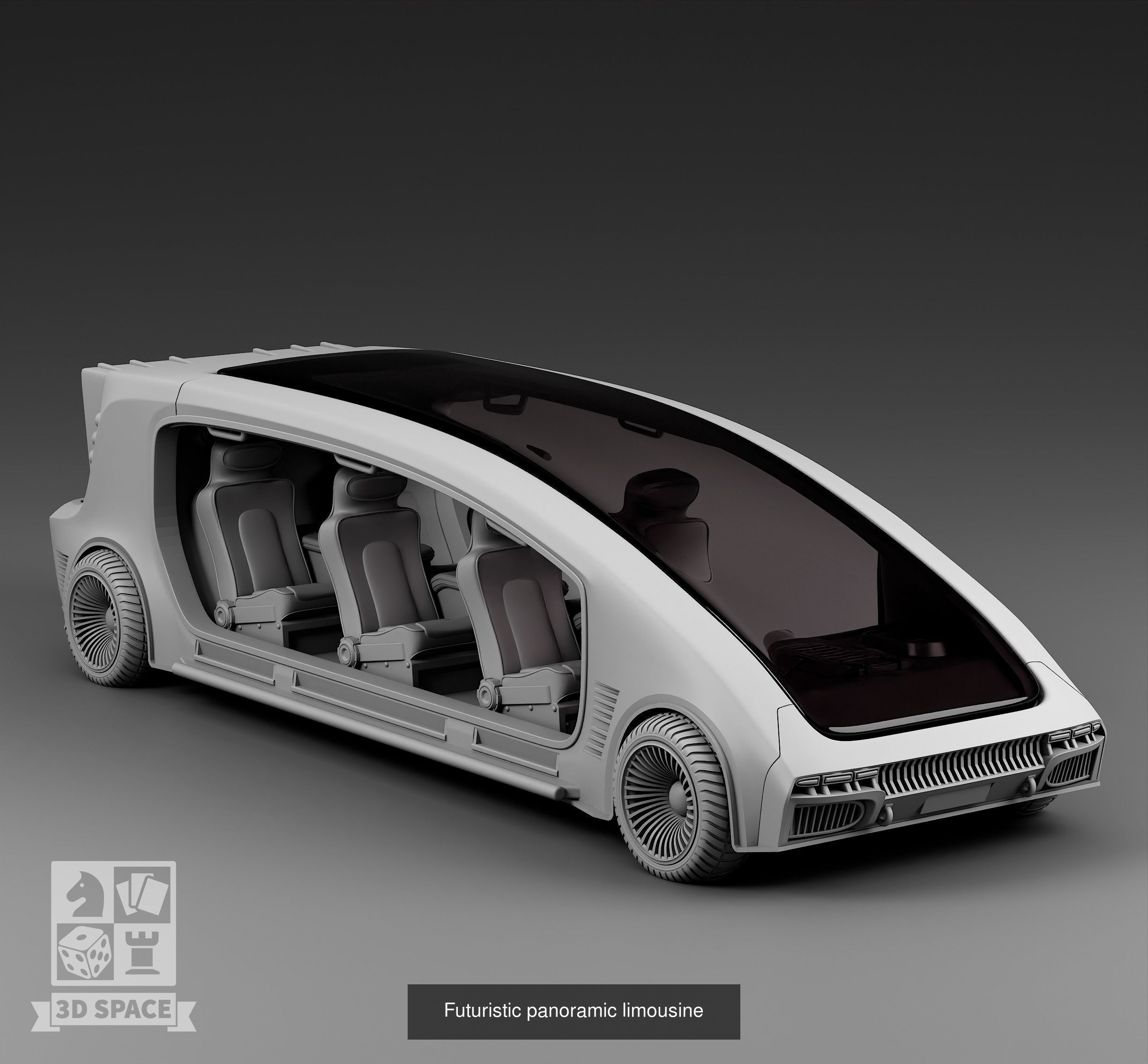 Futuristic cars 3D Model Collection_20