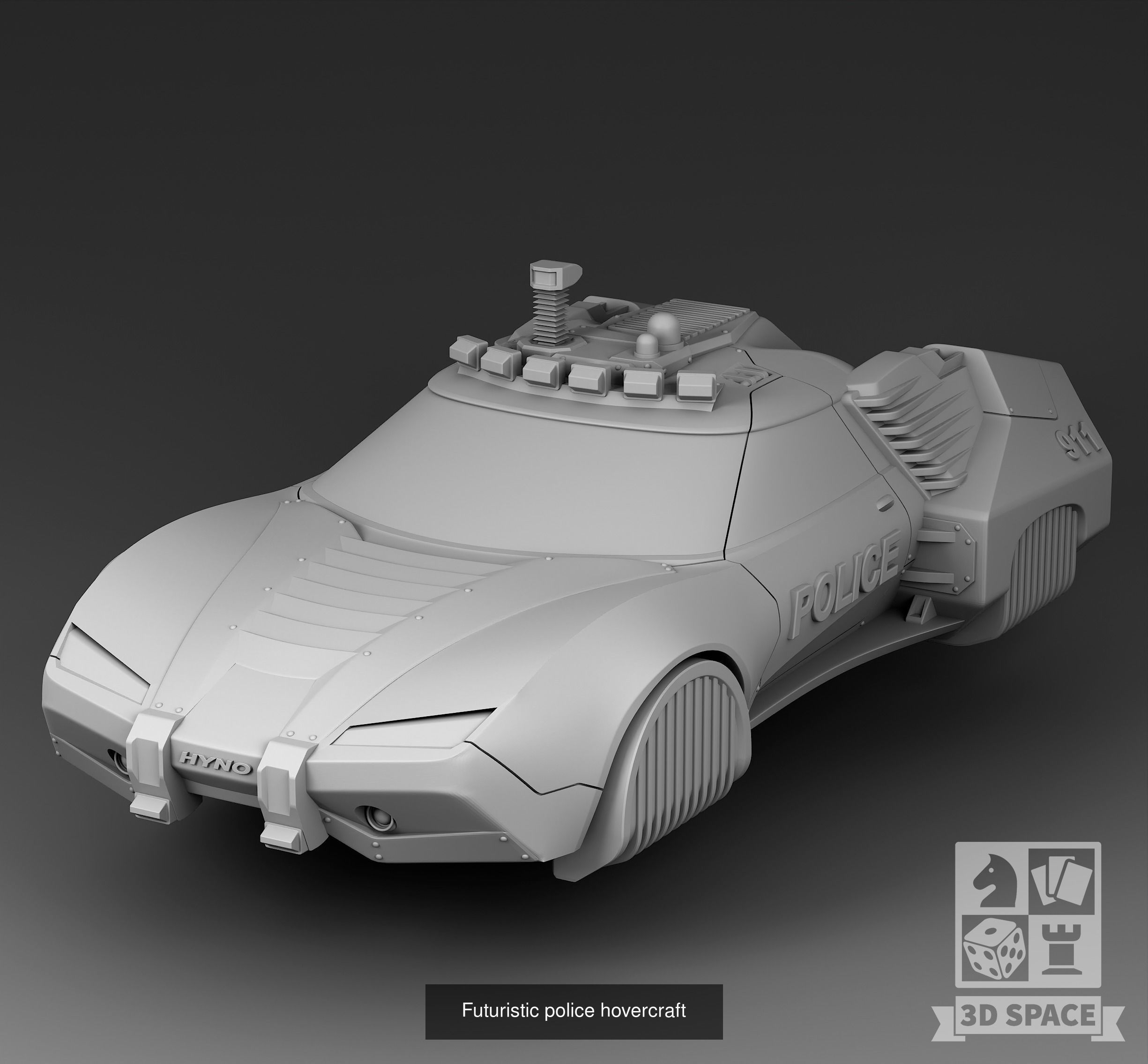 Futuristic cars 3D Model Collection_18