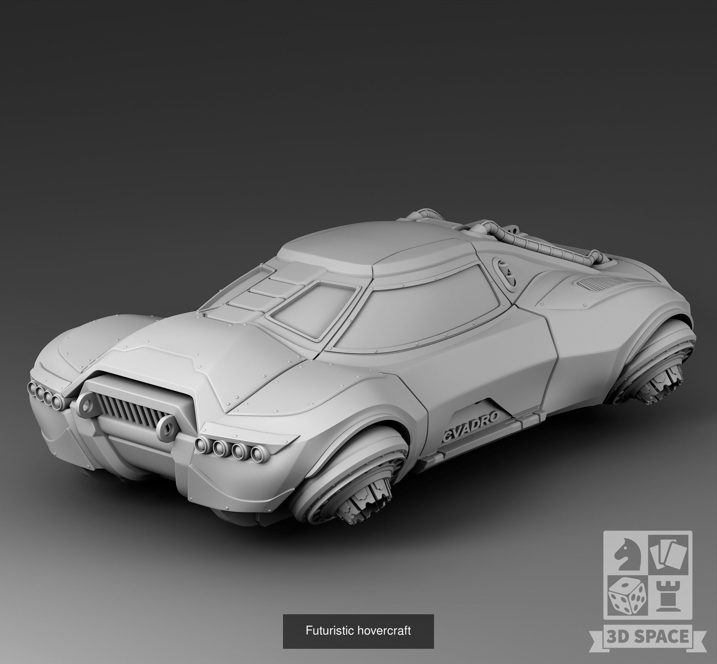 Futuristic cars 3D Model Collection_27