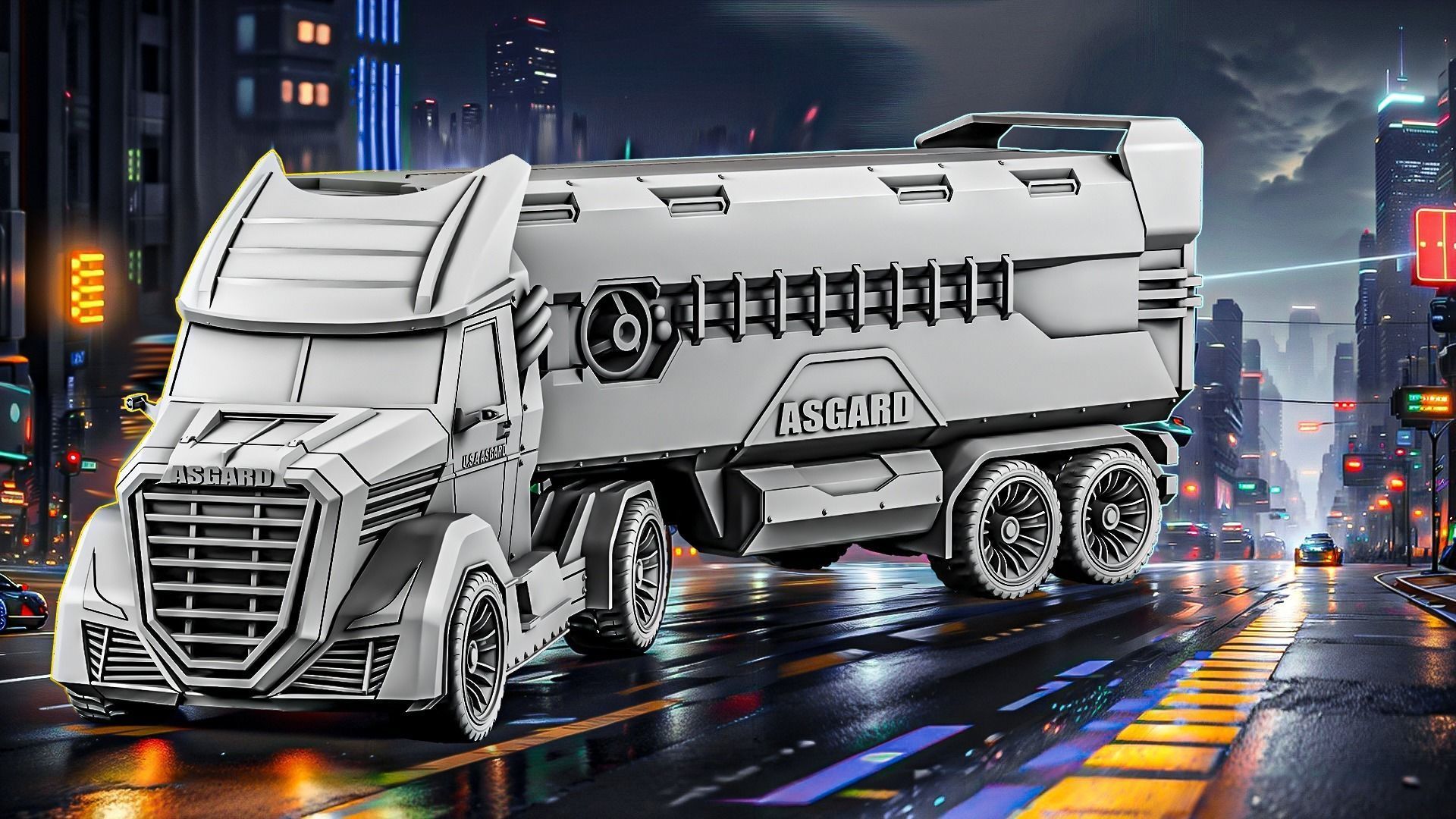 Futuristic cars 3D Model Collection_13