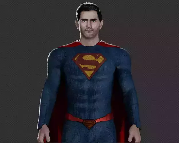 Superman from Superman And Lois CW 3D model