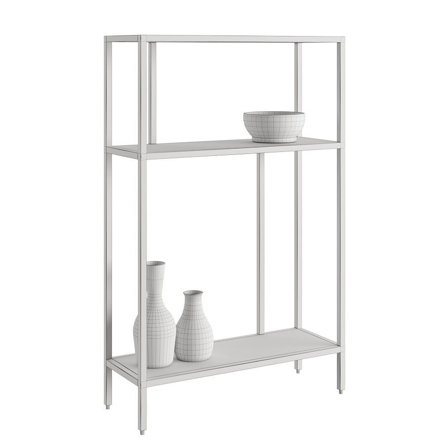 Console Table  3D model_5