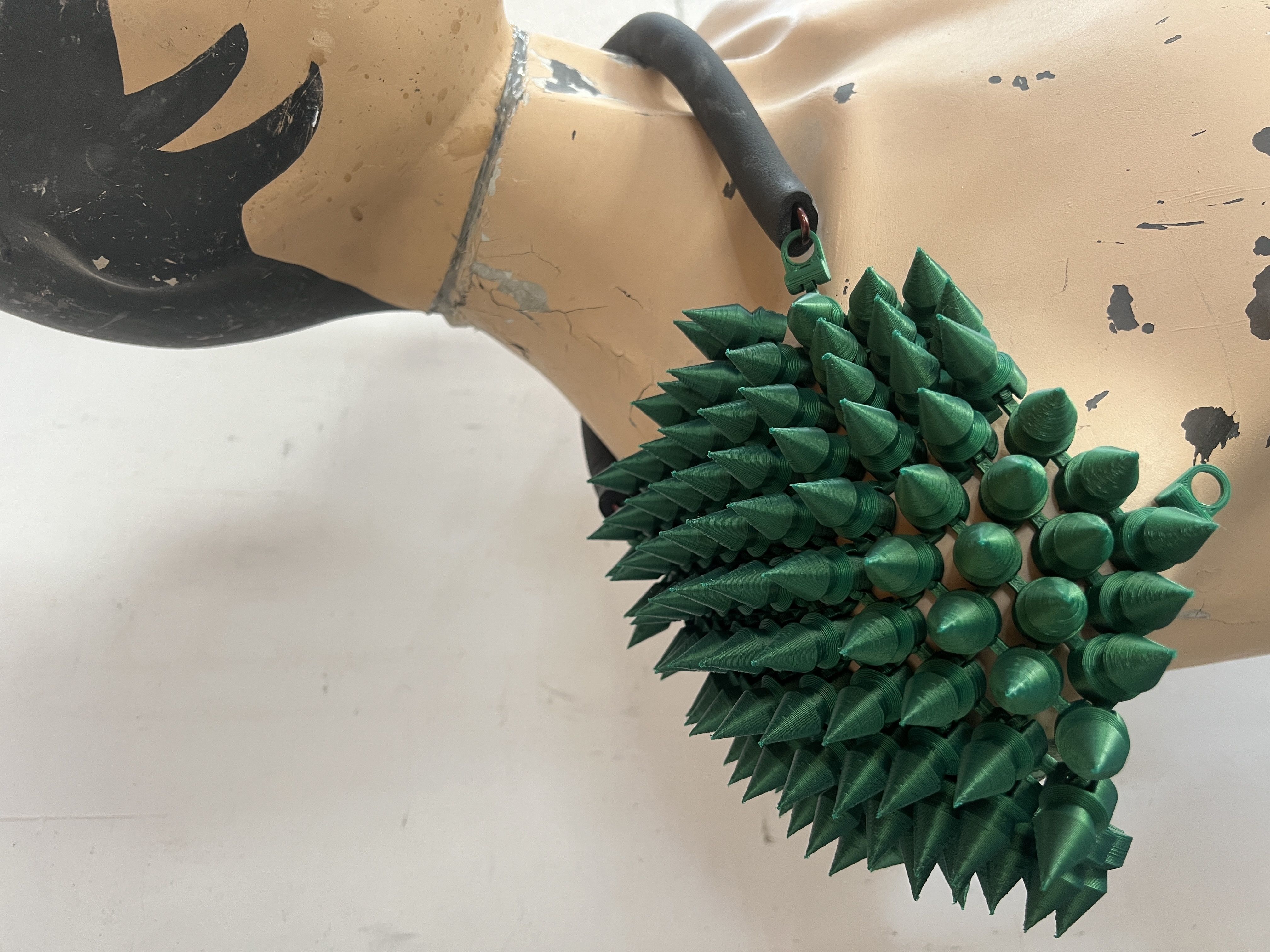 Spiked Mail Armor for Cosplay 3D print model_1