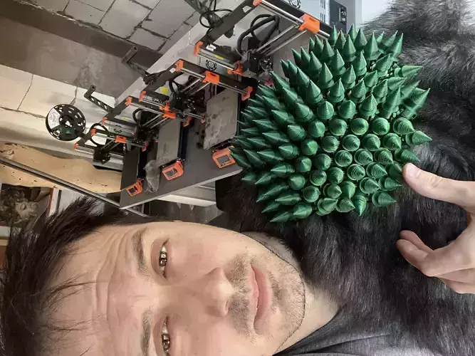 Spiked Mail Armor for Cosplay 3D print model