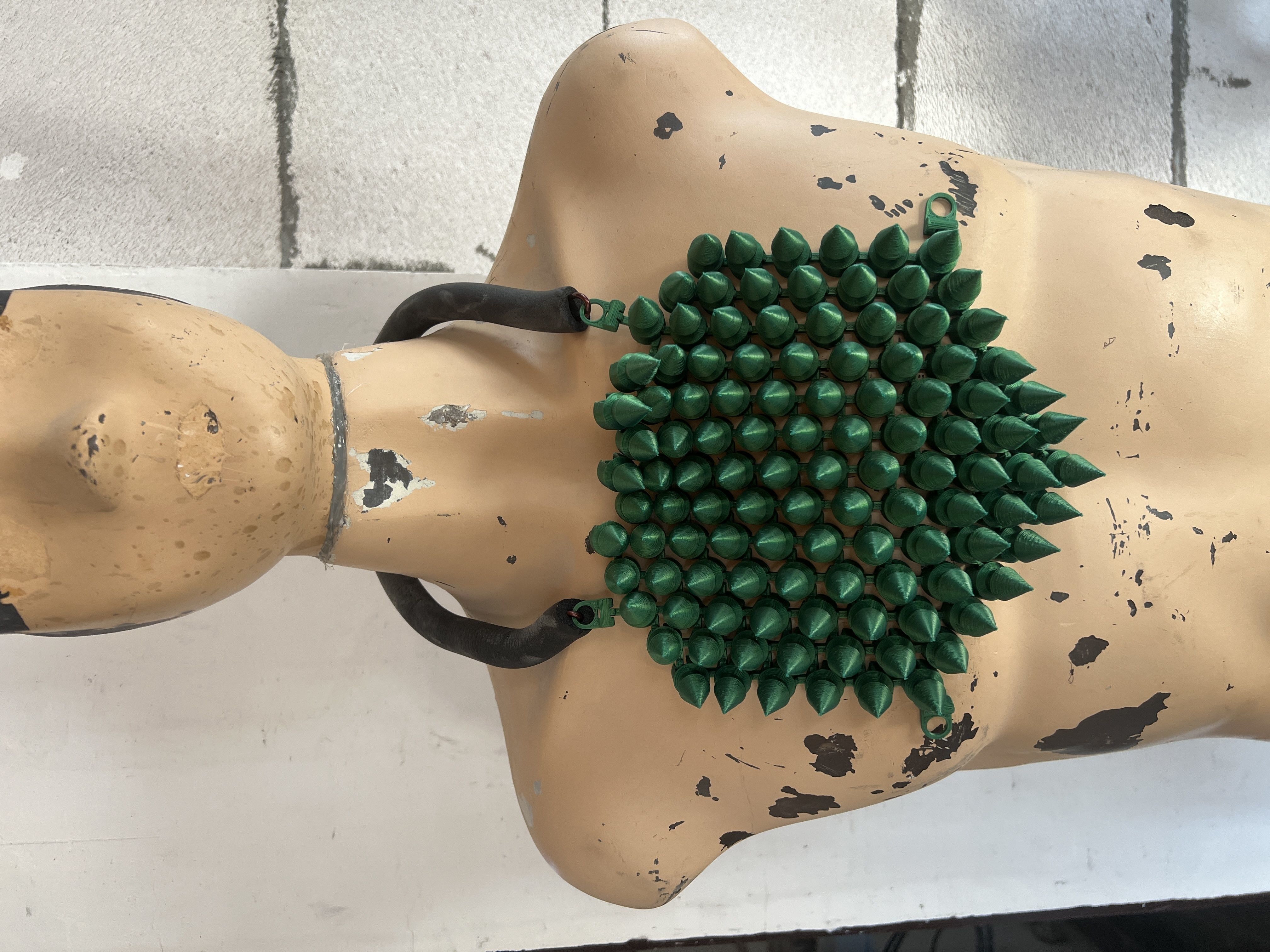 Spiked Mail Armor for Cosplay 3D print model_2