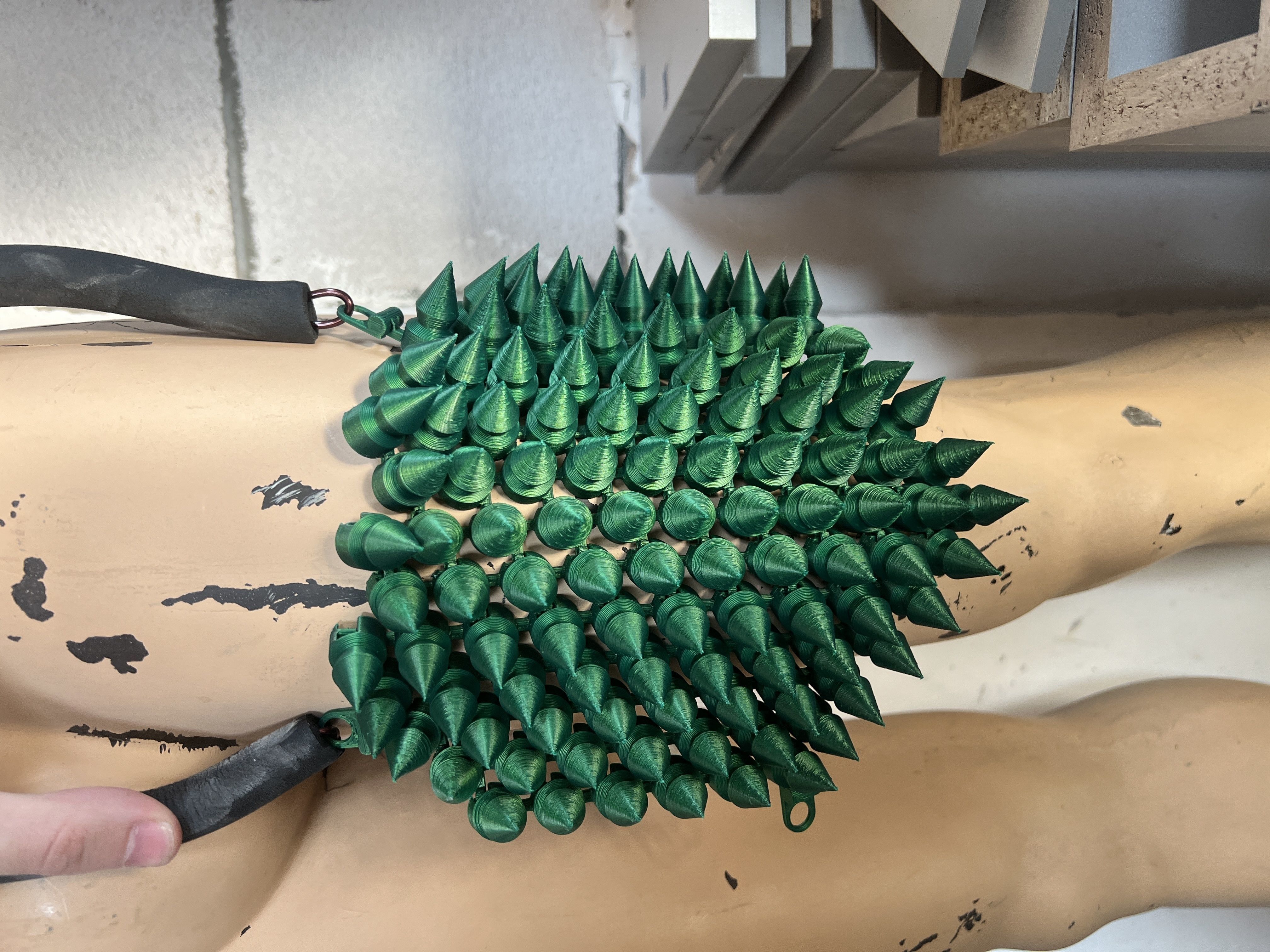 Spiked Mail Armor for Cosplay 3D print model_3