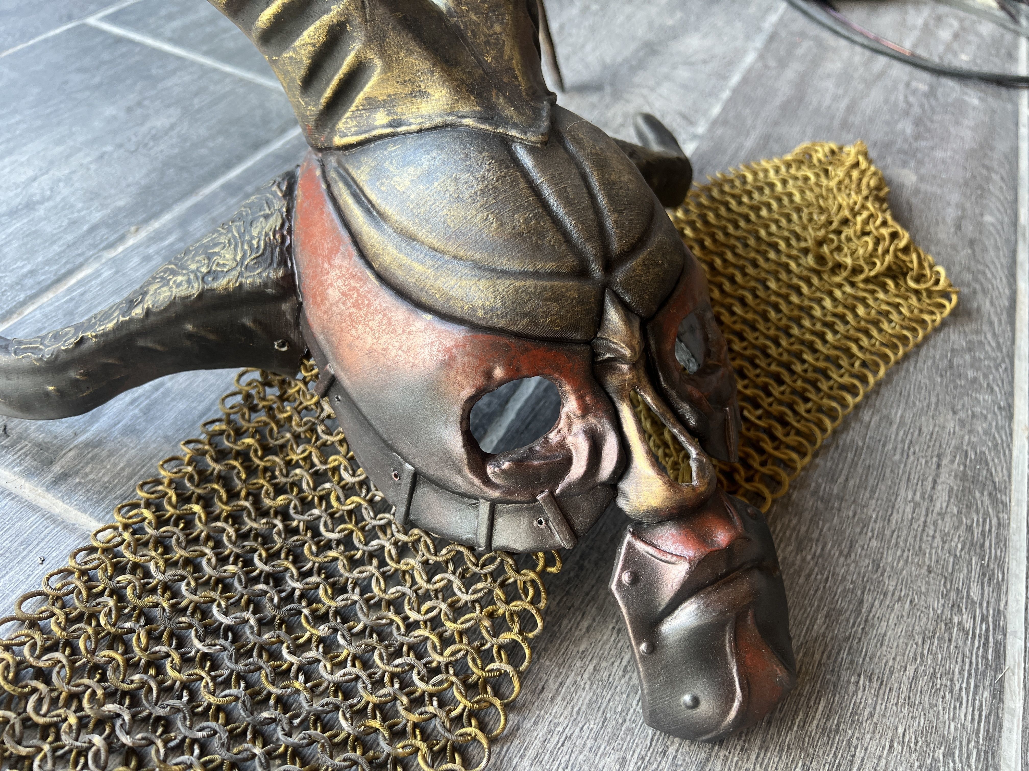 Valkyrie Inspired Fan Art Mask 3D print model_2