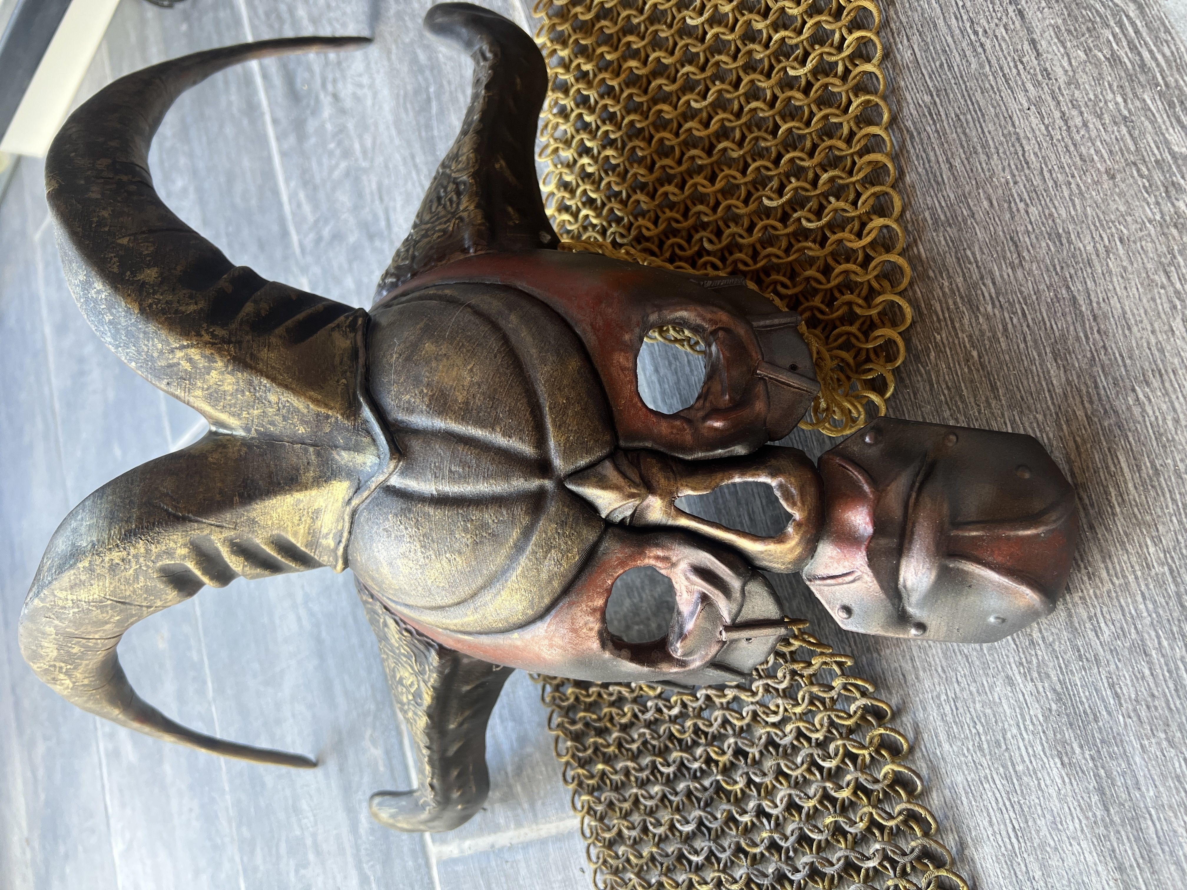 Valkyrie Inspired Fan Art Mask 3D print model_1