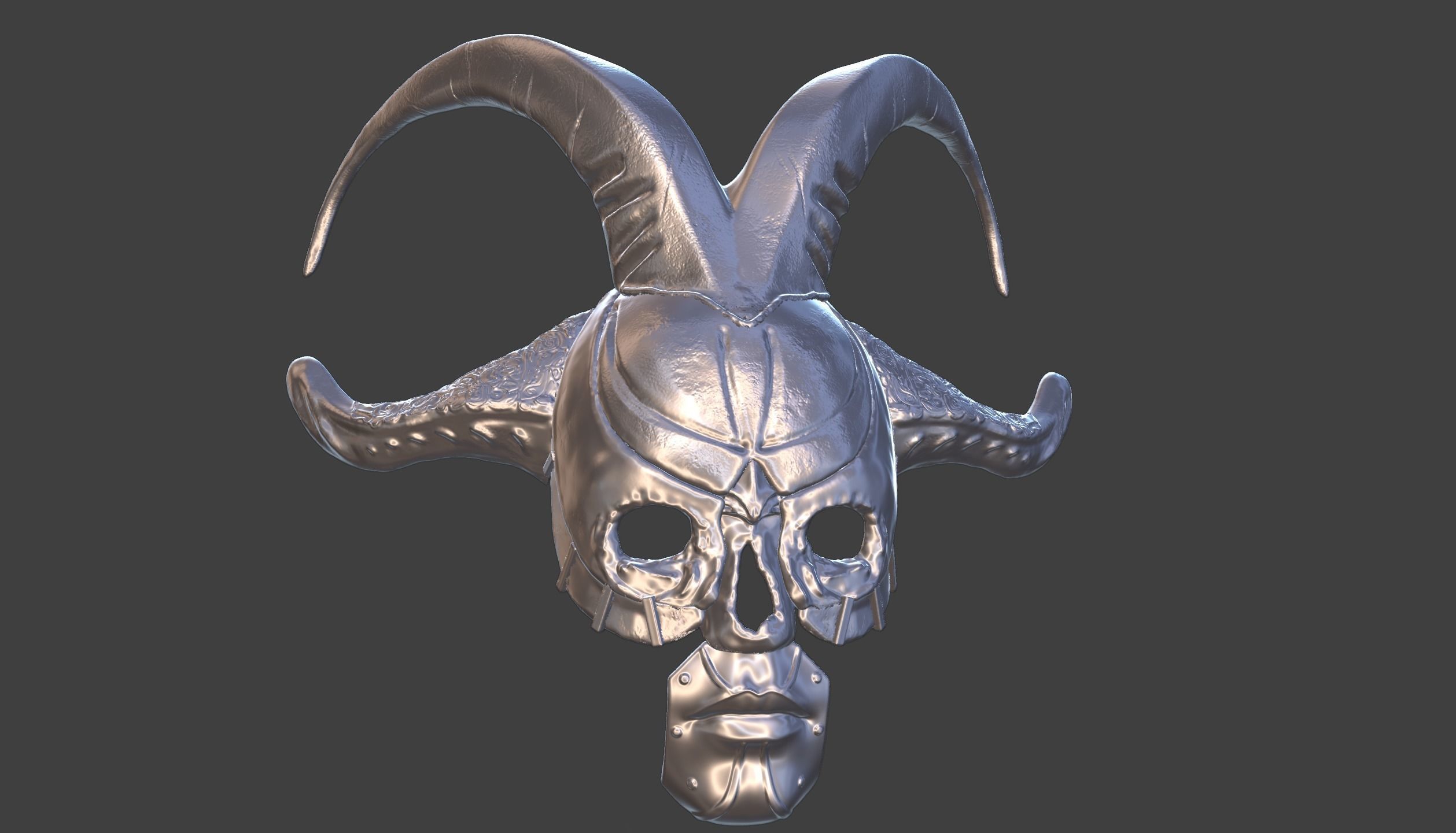 Valkyrie Inspired Fan Art Mask 3D print model_5