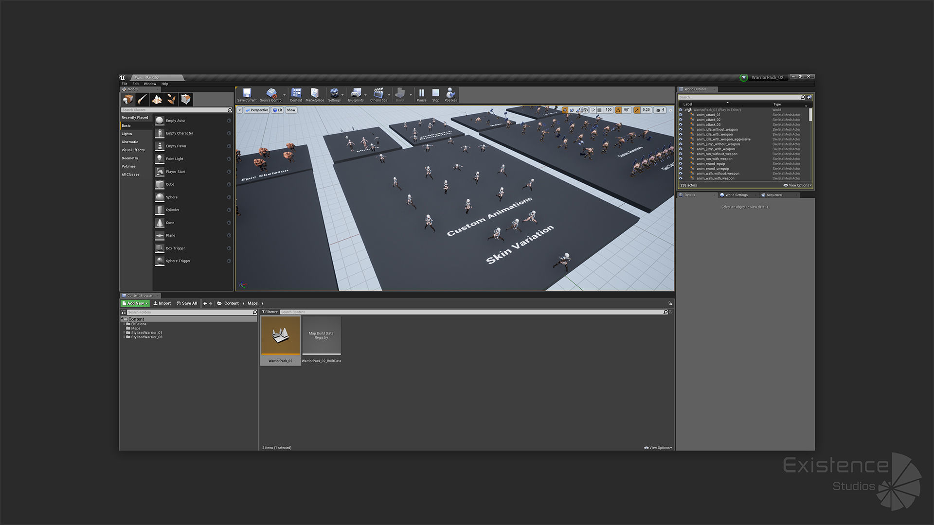 Stylized Warrior Pack 2 - Hero Fantasy Characters Medieval - 50 Low-poly 3D model_27