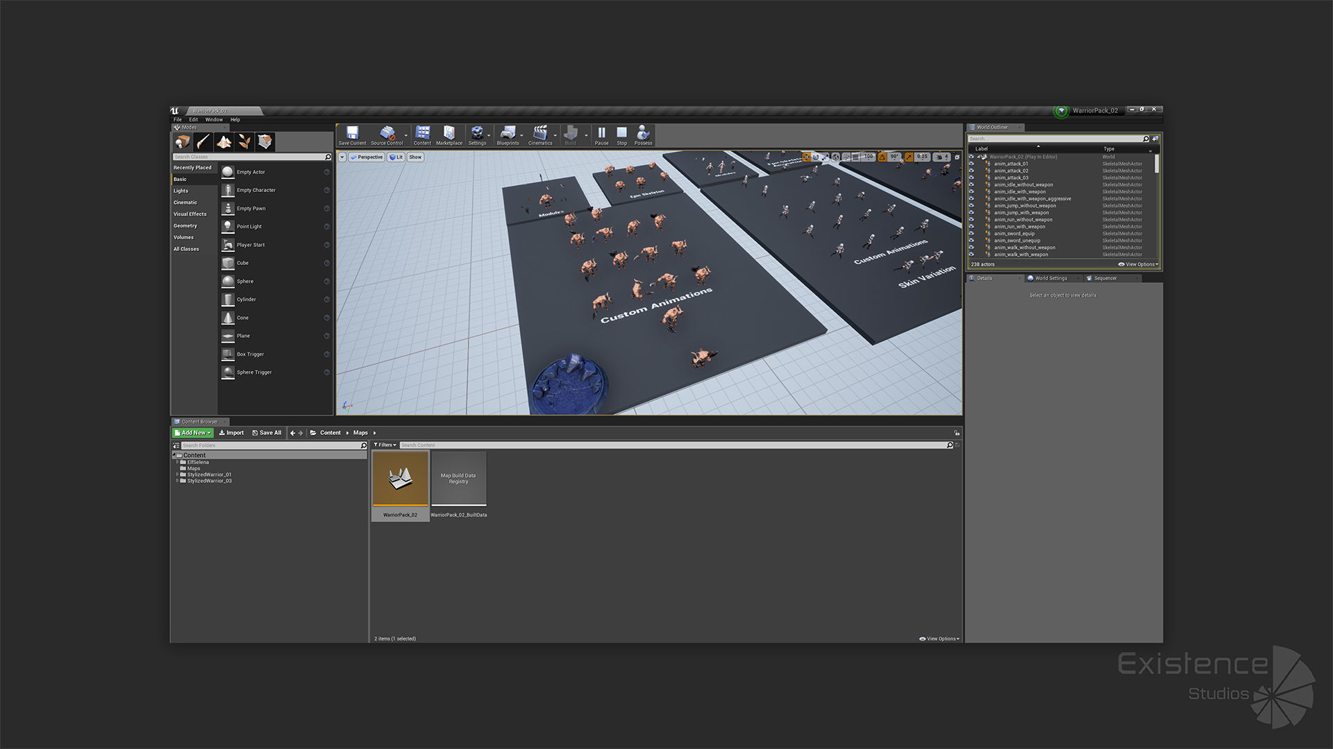 Stylized Warrior Pack 2 - Hero Fantasy Characters Medieval - 50 Low-poly 3D model_25
