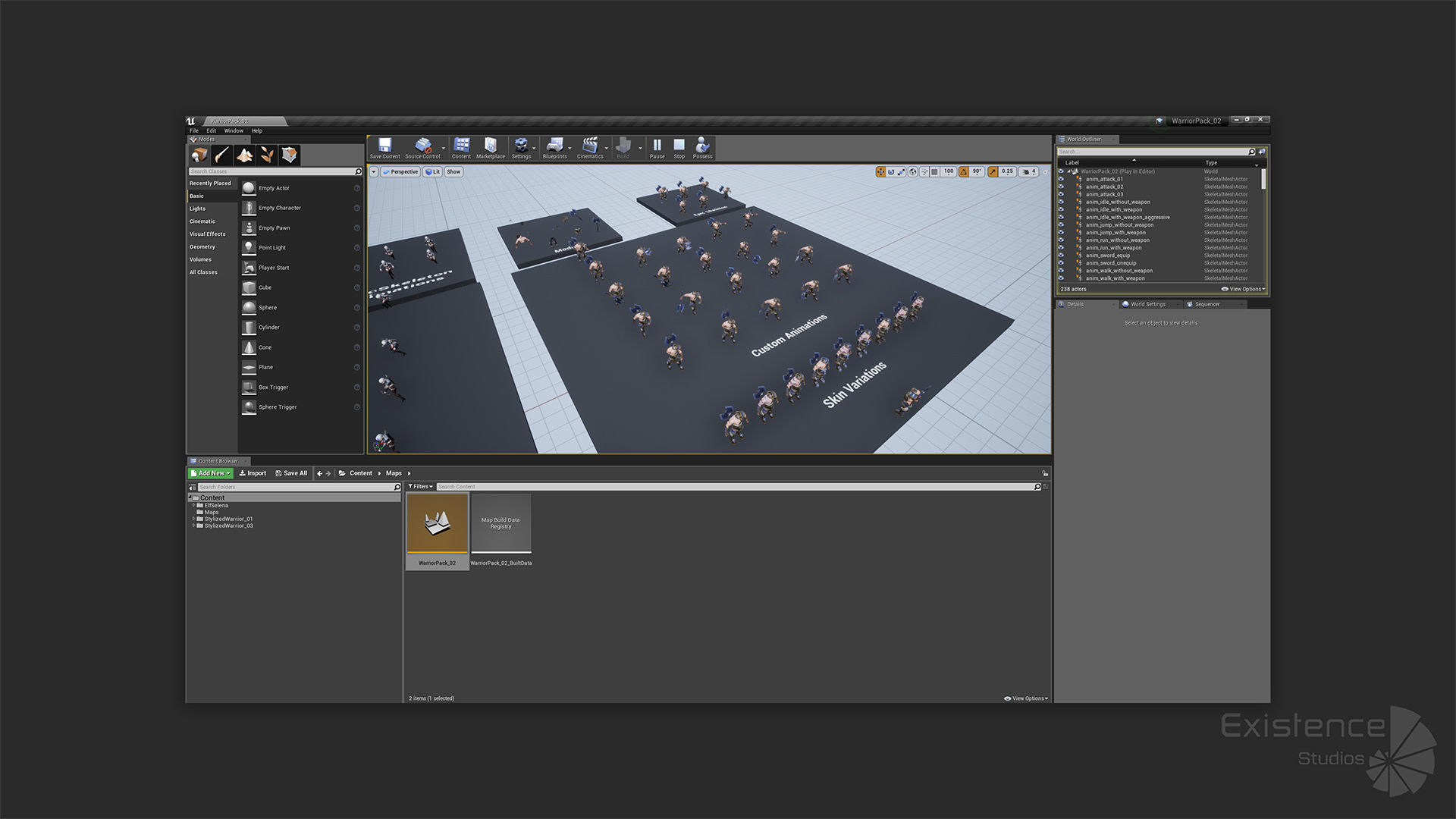 Stylized Warrior Pack 2 - Hero Fantasy Characters Medieval - 50 Low-poly 3D model_26