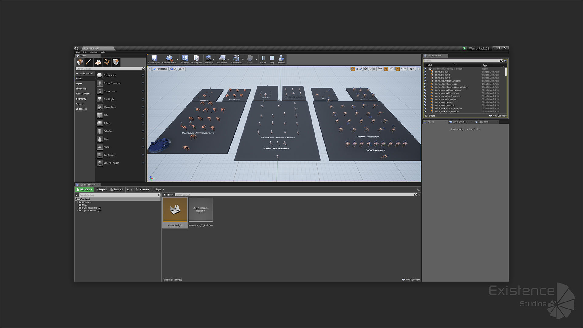 Stylized Warrior Pack 2 - Hero Fantasy Characters Medieval - 50 Low-poly 3D model_13