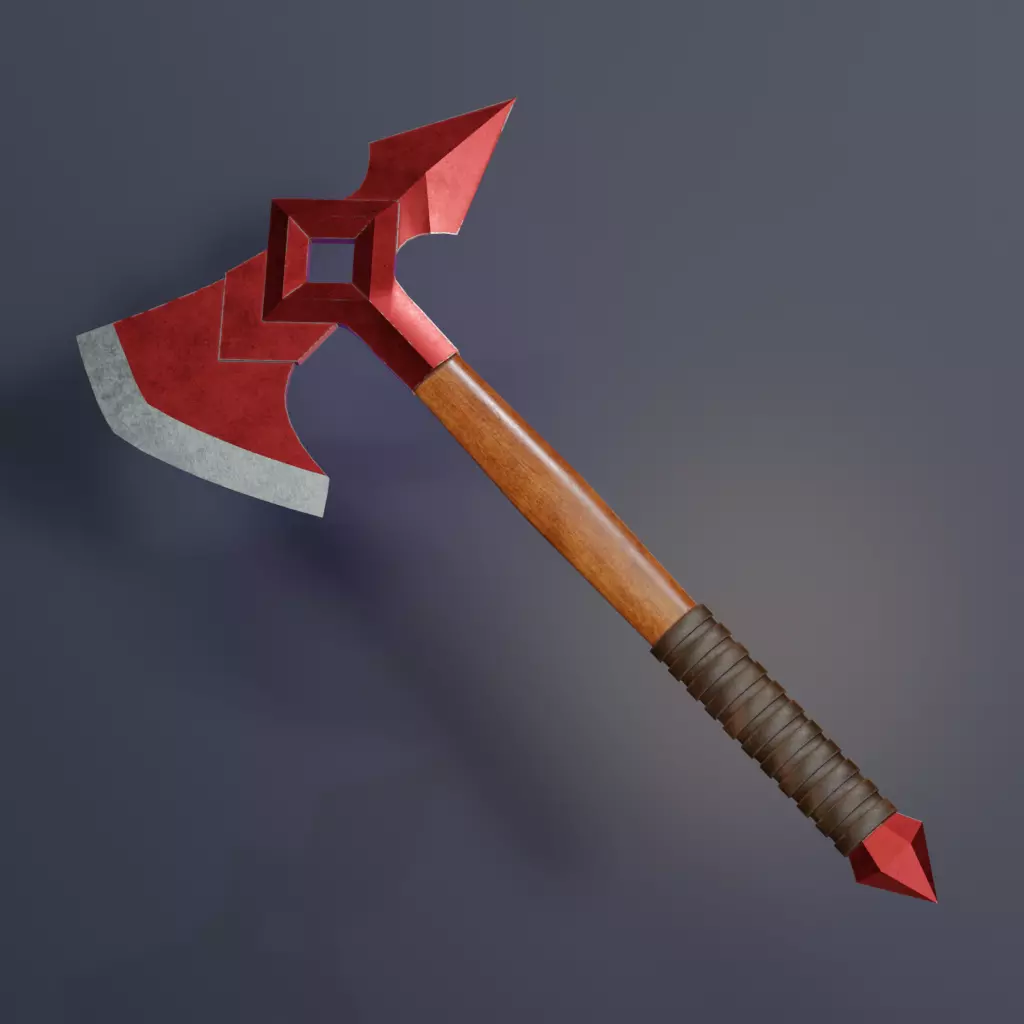 axe melee Weapon Free 3D model